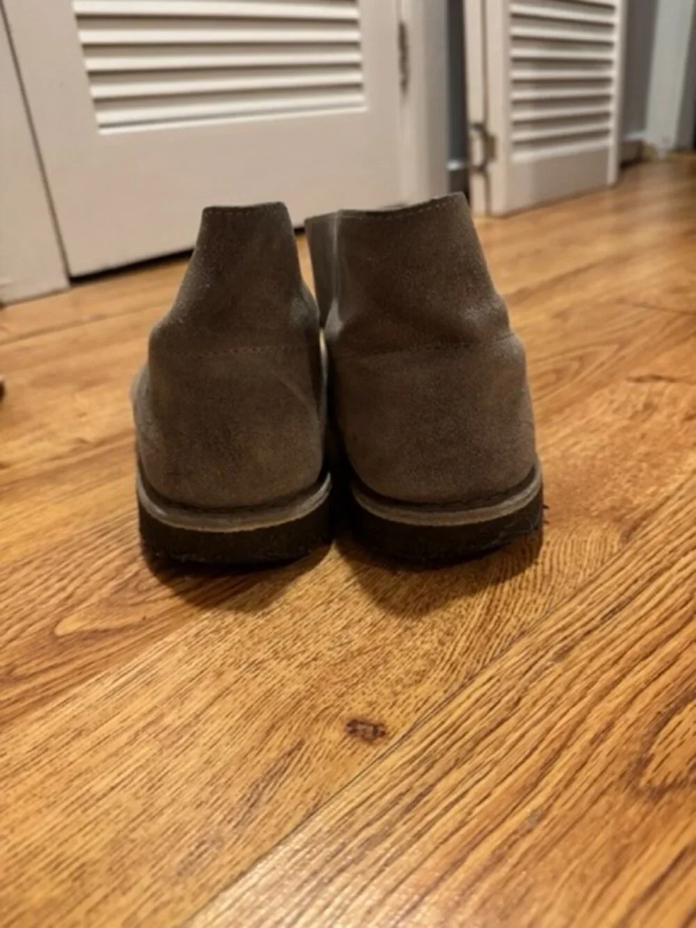 Men's Clark Desert Boot, Brown Suede, Size 11